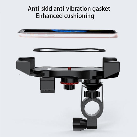 Moto Handlebar Cell Phone Holder for 4-6.5 inches