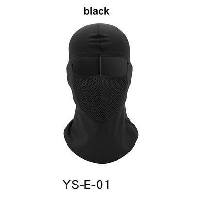 Moto Hood - Provides protection against the sun and dust