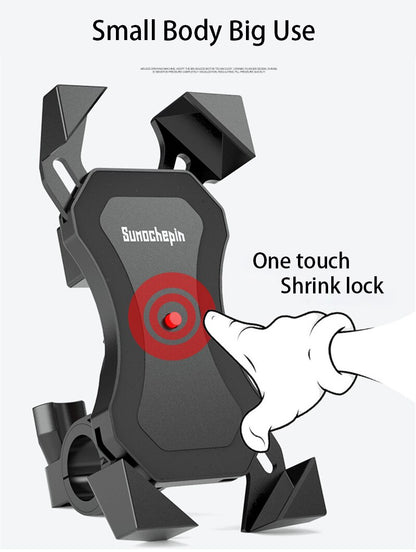Moto Handlebar Cell Phone Holder for 4-6.5 inches