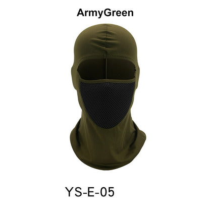 Moto Hood - Provides protection against the sun and dust